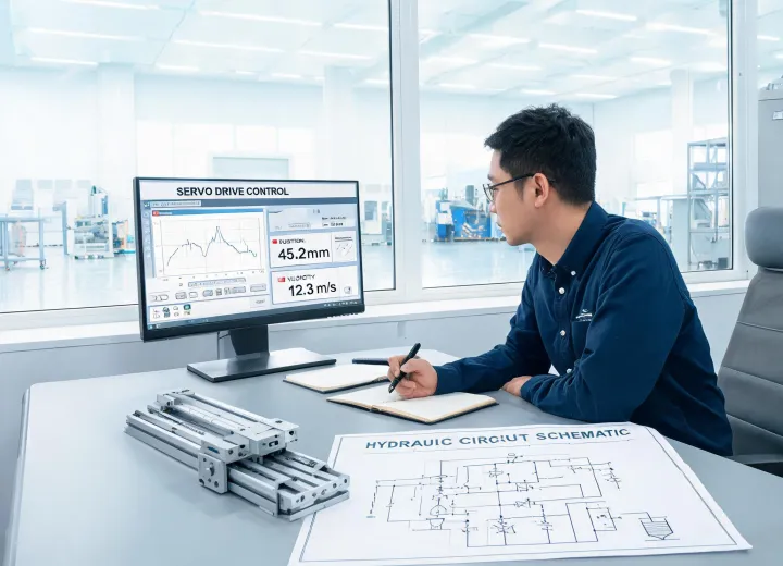 spec engineer at motion control workstation